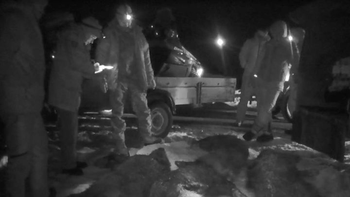 В Спасском районе задержаны незаконные охотники на кабанов
