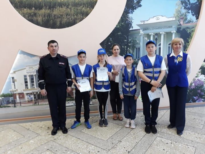 Юидовцы первой городской школы приняли участие в Республиканском конкурсе «Безопасное колесо»