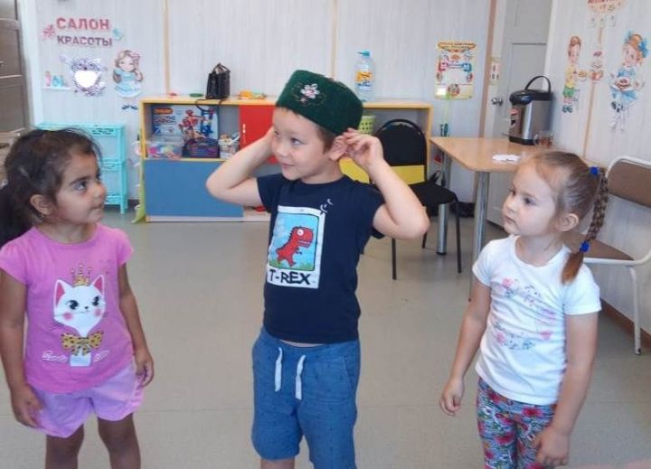 Для воспитанников детского сада «Родничок» провели мероприятие «Я живу в Татарстане»