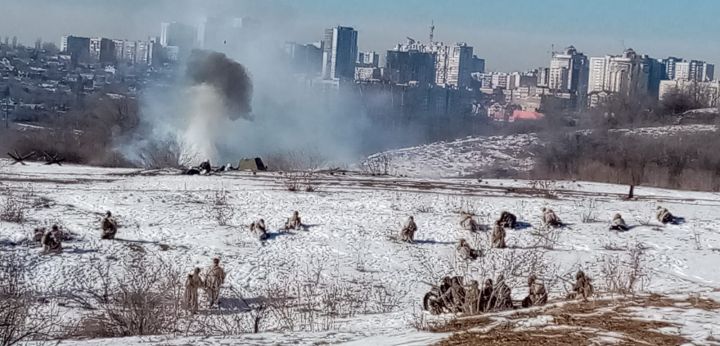 Командир поискового отряда «Булгар» принял участие в военно-исторической реконструкции «Путь к Победе»