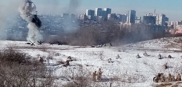 Командир поискового отряда «Булгар» принял участие в военно-исторической реконструкции «Путь к Победе»