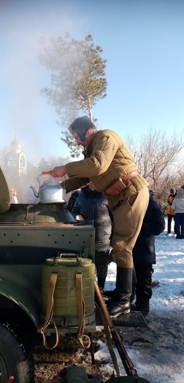 Командир поискового отряда «Булгар» принял участие в военно-исторической реконструкции «Путь к Победе»