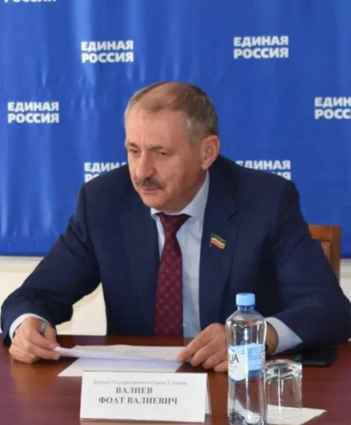Депутат Госсовета Татарстана Фоат Валиев проведёт приём граждан Спасского района