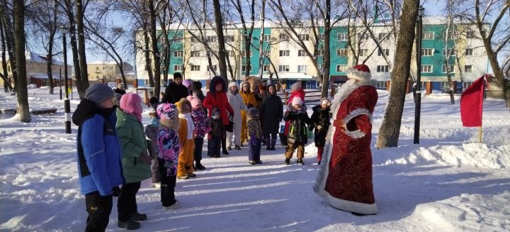 В центральном парке Болгара прошли «Зимние забавы»