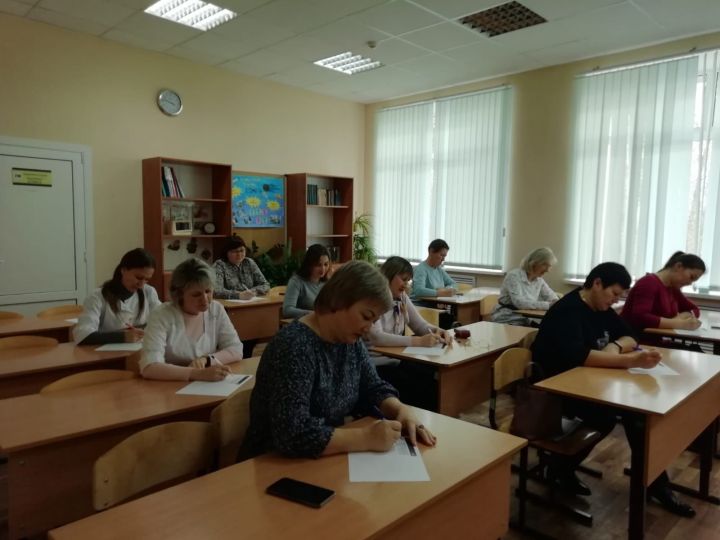 Спасский район активно участвует в акции «Татарча диктант»