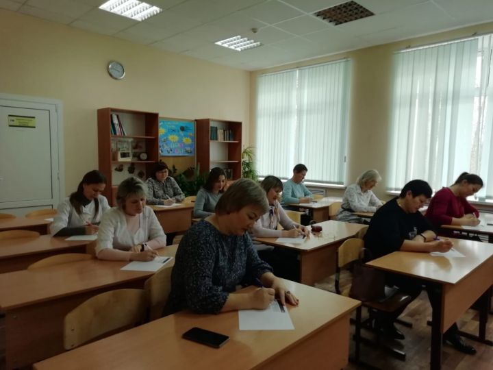 Спасский район активно участвует в акции «Татарча диктант»