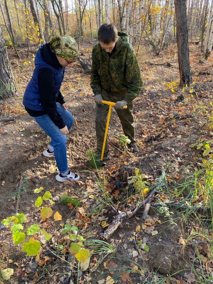 16 октября в Спасском районе состоялась акция «Сохраним лес»