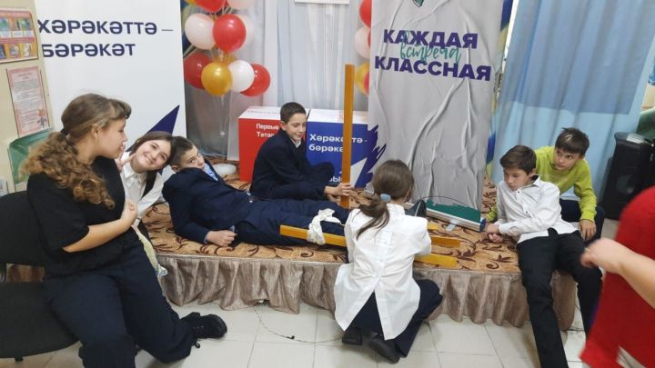 «Движение первых» Спасского района научили школьников оказывать первую помощь