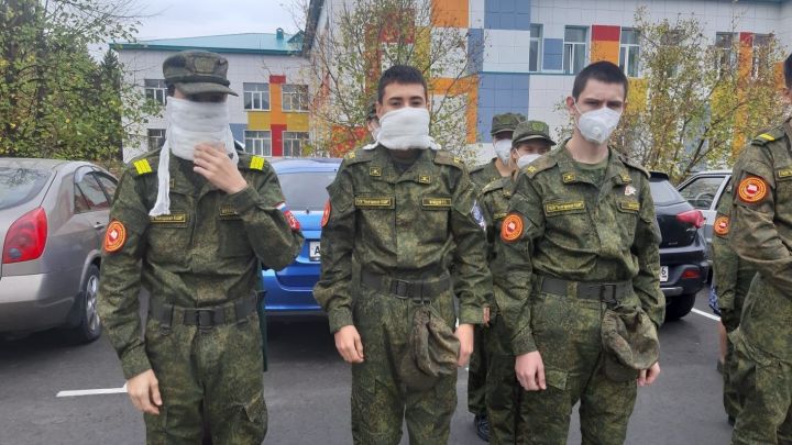 В Болгарской кадетской школе прошли учебные тренировки
