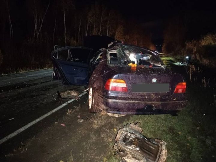 В аварии на трассе в Татарстане погибли двое
