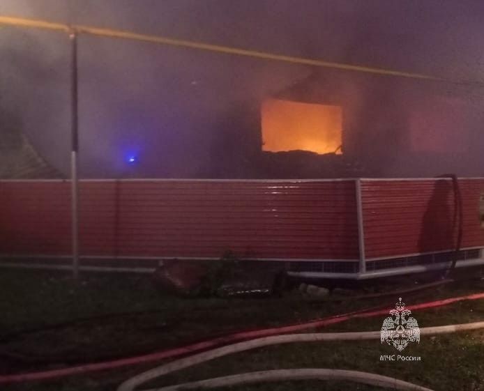 На пожаре в Татарстане погиб 65-летний мужчина