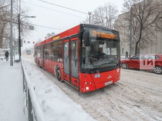 В Казани автобус бесплатно перевозит пассажиров