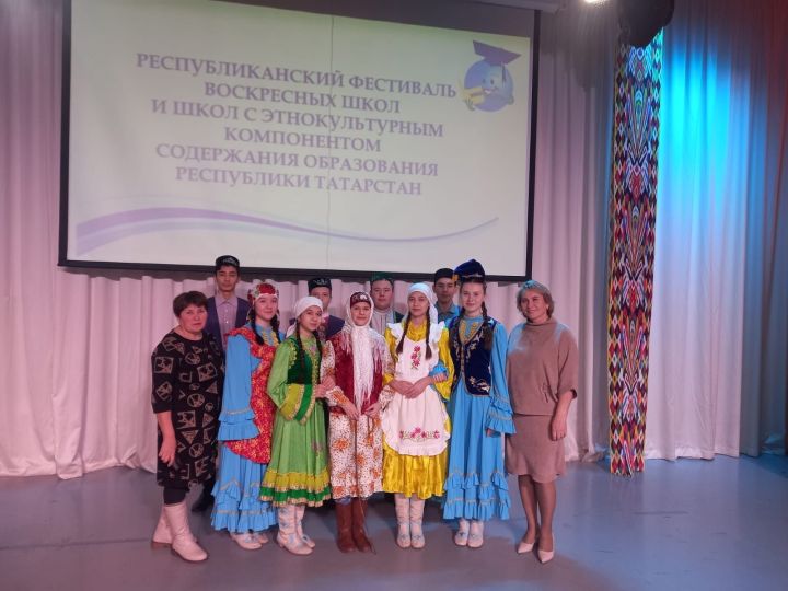 Театральный коллектив села Иске-Рязап выступил в Казани