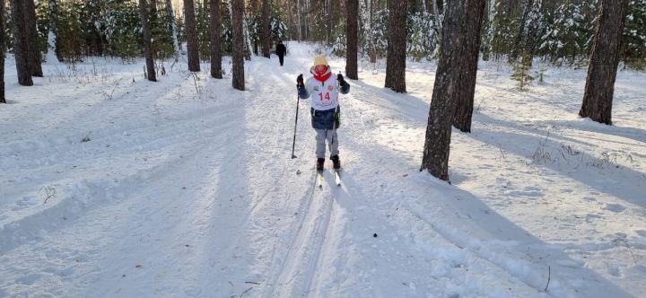 В Болгаре прошли соревнования по лыжным гонкам