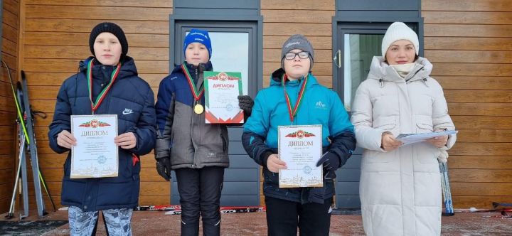 В Болгаре прошли соревнования по лыжным гонкам