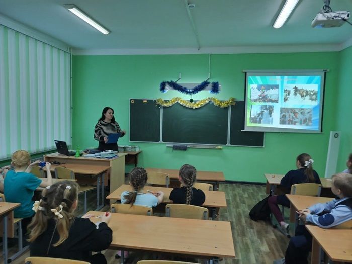 В Болгарской первой школе прошло интерактивное мероприятие «Народные забавы»