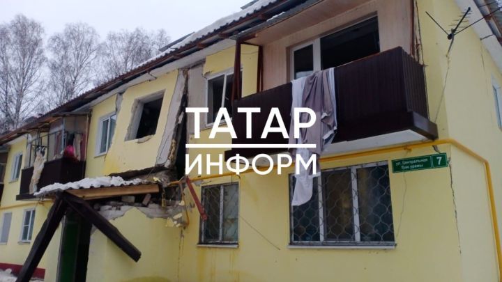 В Татарстане в жилом доме произошёл взрыв газа