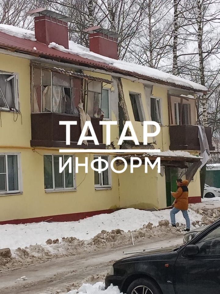 В Татарстане в жилом доме произошёл взрыв газа