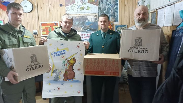 Заказник «Спасский» отправил новогодние подарки на СВО