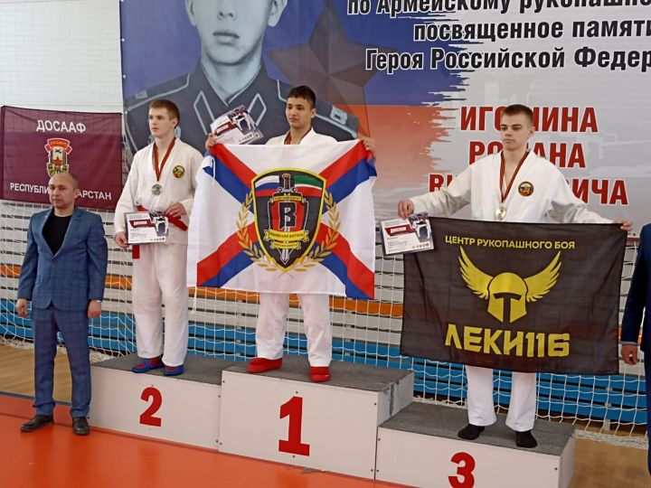 Спасские спортсмены приняли участие в первенстве по армейскому рукопашному бою