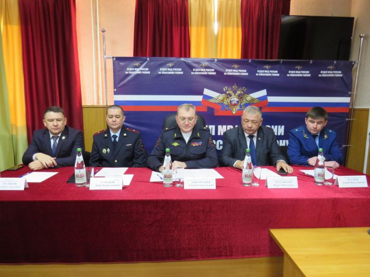 Коллективу отдела МВД по Спасскому району представили нового руководителя