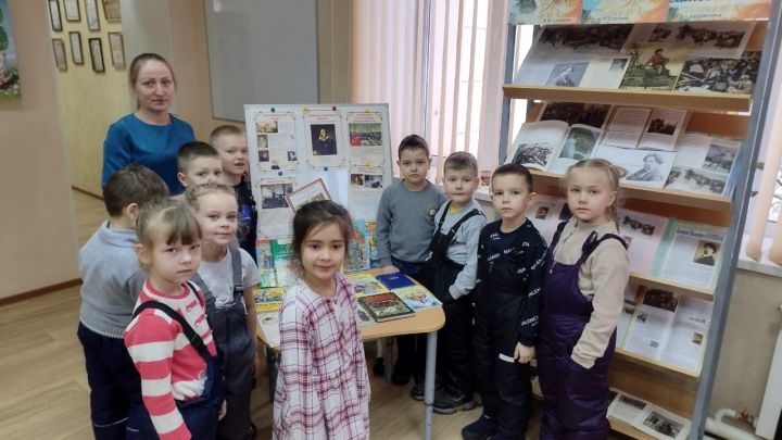 Воспитанники детского сада «Родничок» посетили детскую библиотеку Болгара