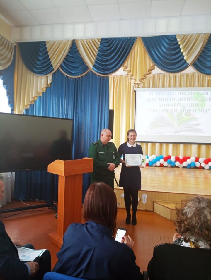 Ученица Аграмаковской школы стала победителем IV Республиканской научно-практической конференции «Экология, мир и мы»