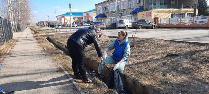 Спас районы администрациясе өмәдә катнашты