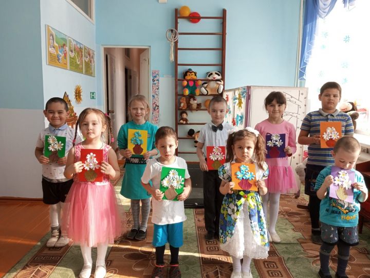 В детских садах Спасского района  прошли мероприятия, посвящённые 8 Марта