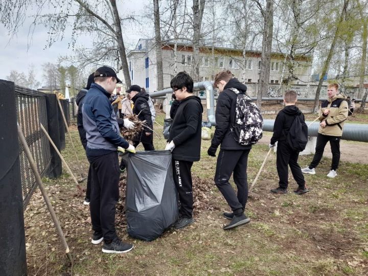 В Спасском районе прошёл  Всероссийский субботник