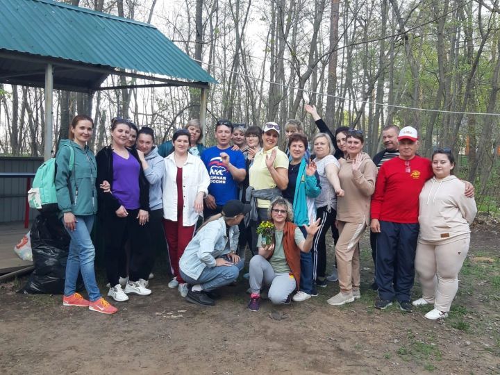 Работники Совета Исполнительного комитета Спасского района приняли участие в велопробеге