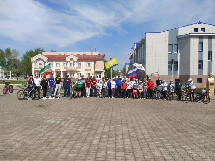 В Болгаре прошёл традиционный первомайский велопробег