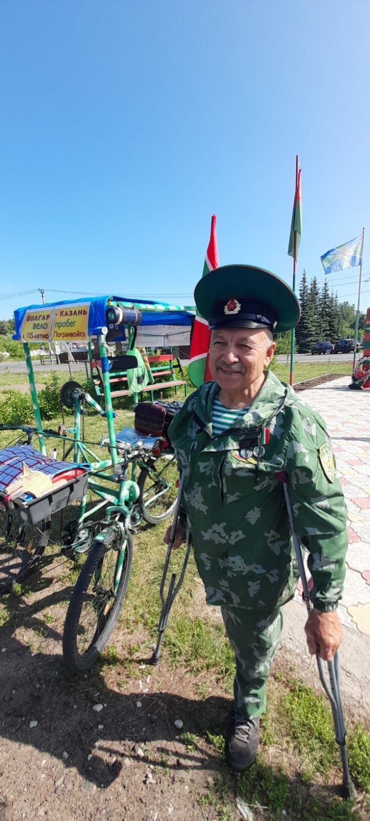 Рашид Зиатдинов совершает велопробег «Болгар-Казань»