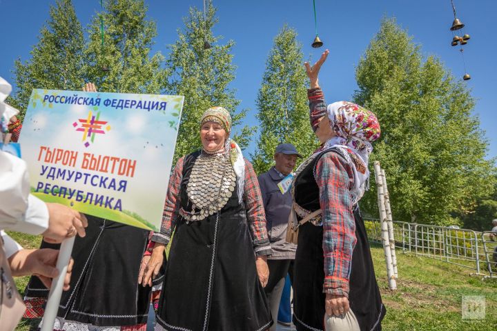 В Кукморском районе отгремел праздник удмуртской культуры «Гырон быдтон»