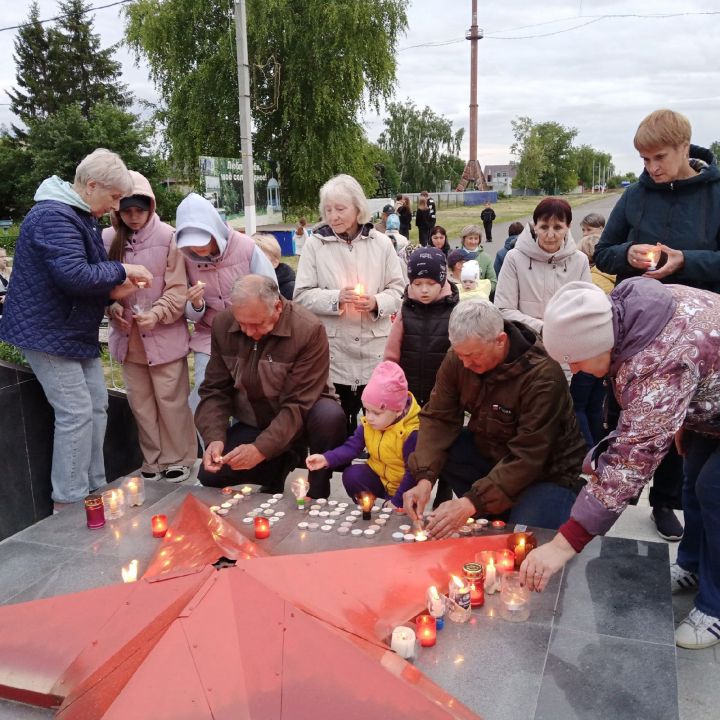 Спасский район активно присоединился к акции «Свеча памяти»