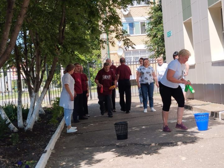 В Спасском доме-интернате прошли «Весёлые старты»