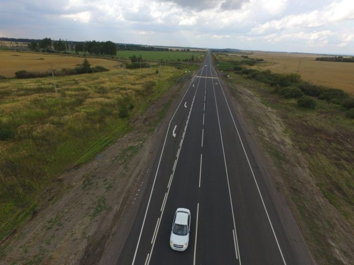 В Татарстане на участках трассы Цивильск - Ульяновск ограничили скорость движения до 50 км/ч