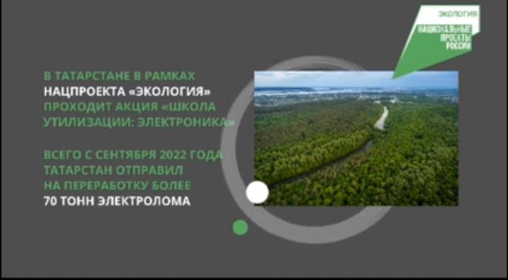 Татарстан переработал более 70 тонн электронных отходов всего за несколько месяцев