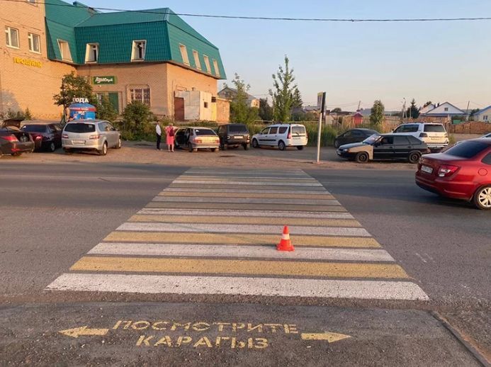 В Татарстане водитель иномарки сбил ребёнка