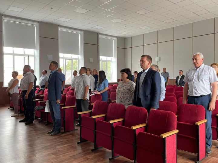 Состоялось очередное тридцать первое заседание Совета Спасского района РТ