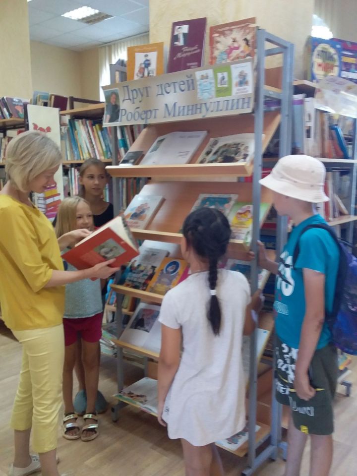 В детской библиотеке Болгара прошла Неделя татарской книги