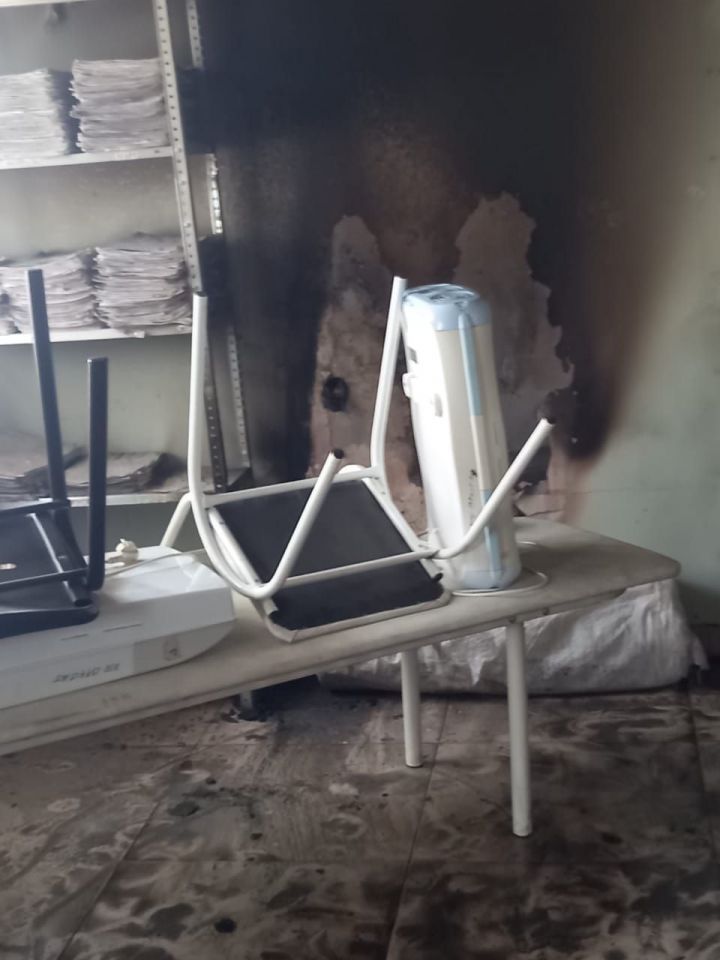 В Спасской ЦРБ произошло возгорание розетки
