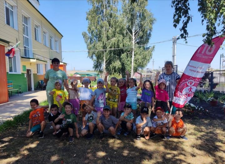Воспитанники  детского сада «Колосок» сдали нормы ГТО