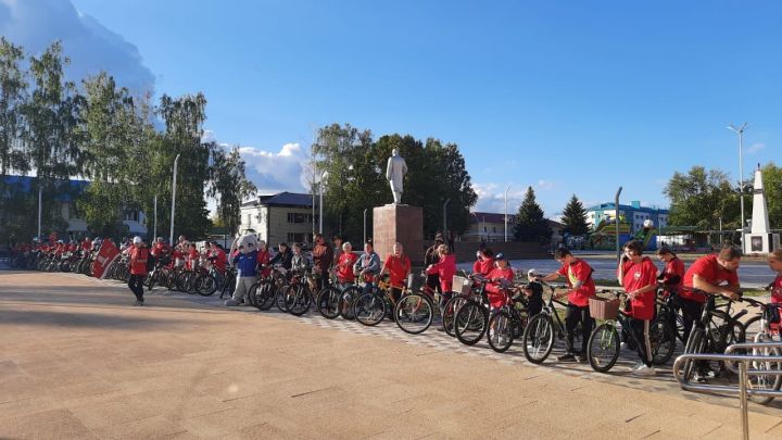 В Болгаре прошёл велопробег