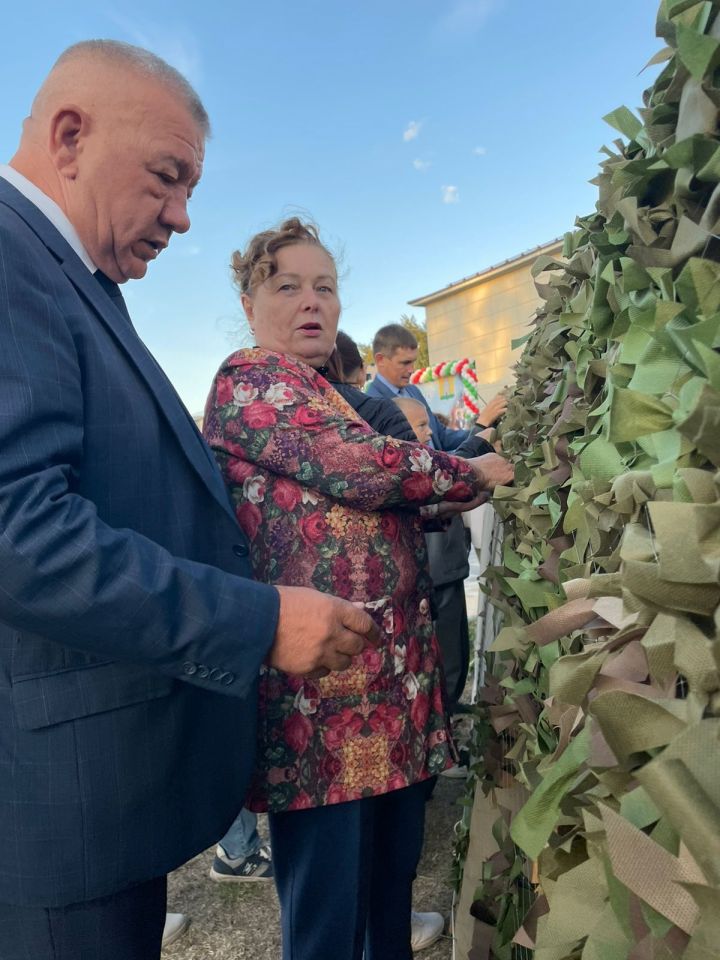 На праздновании Дня Татарстана и Дня города в Болгаре организовали плетение маскировочных сеток