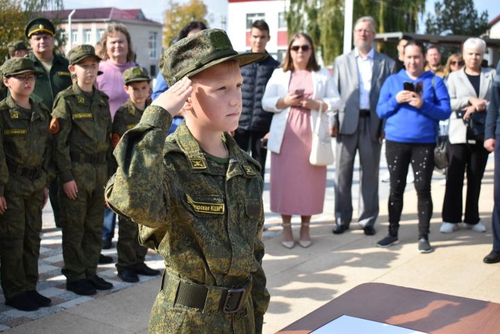 Спасские кадеты дали клятву Родине