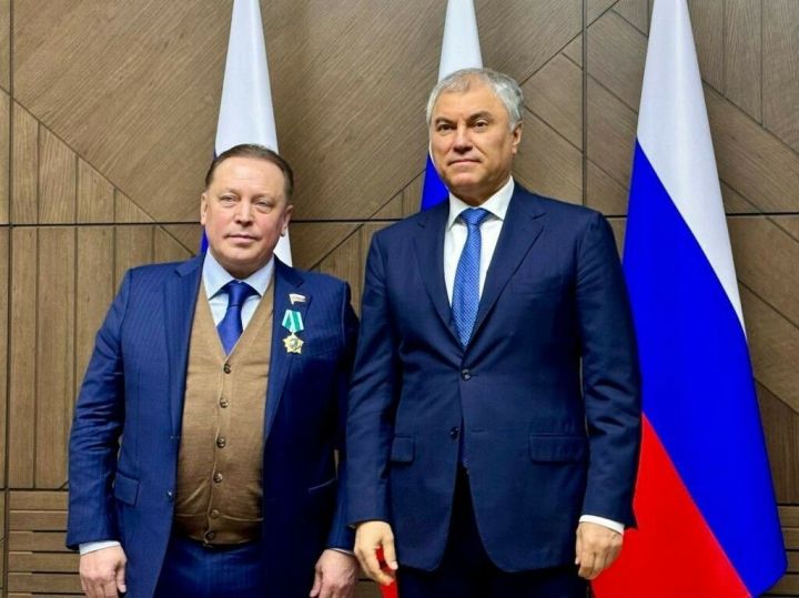 Депутат Айдар Метшин был удостоен орденом Дружбы России