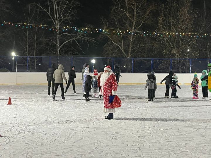 На центральном катке Болгара прошло семейное мероприятие