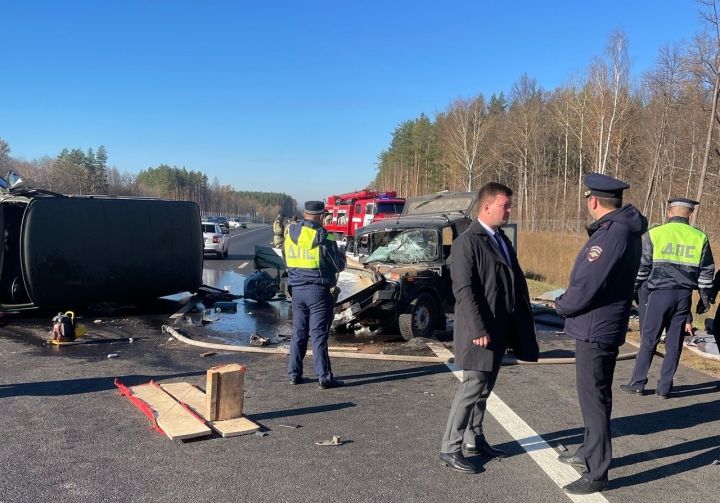 В Татарстане один человек погиб в ДТП на строящейся трассе