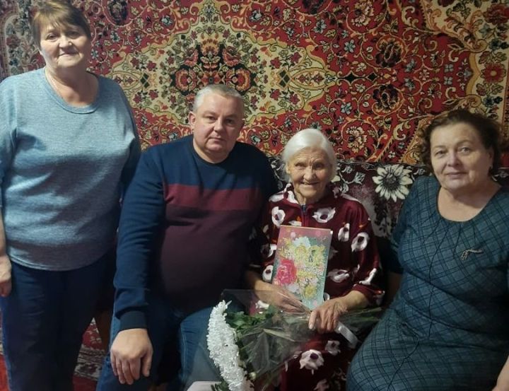 Жительница Спасского района отметила 90-летний юбилей